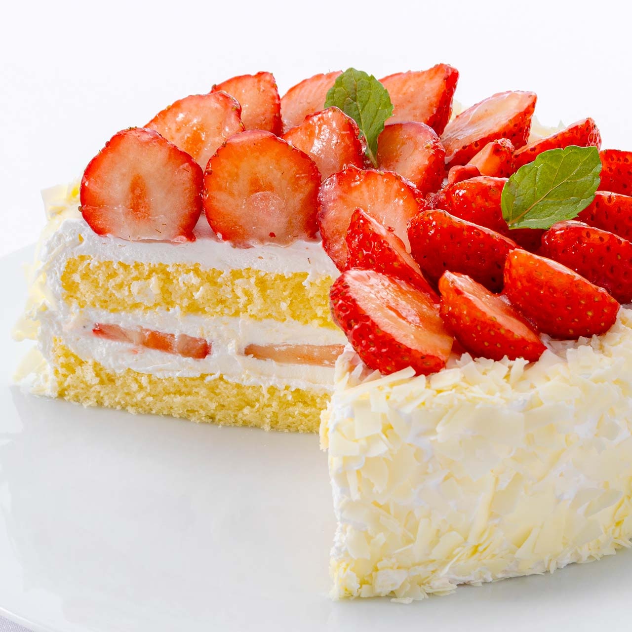 スポンジと苺と生クリームが絶妙